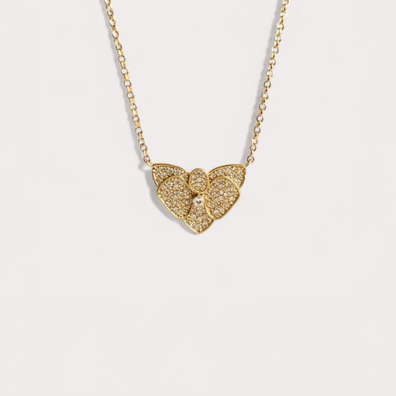 Amarelo com Diamantes – Coleção Orquídea